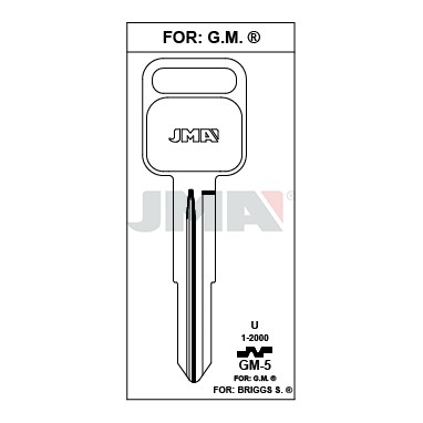 Llave en bruto JMA GM-5 – vista agrupada