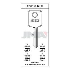 Llave en bruto JMA GM-C – vista agrupada
