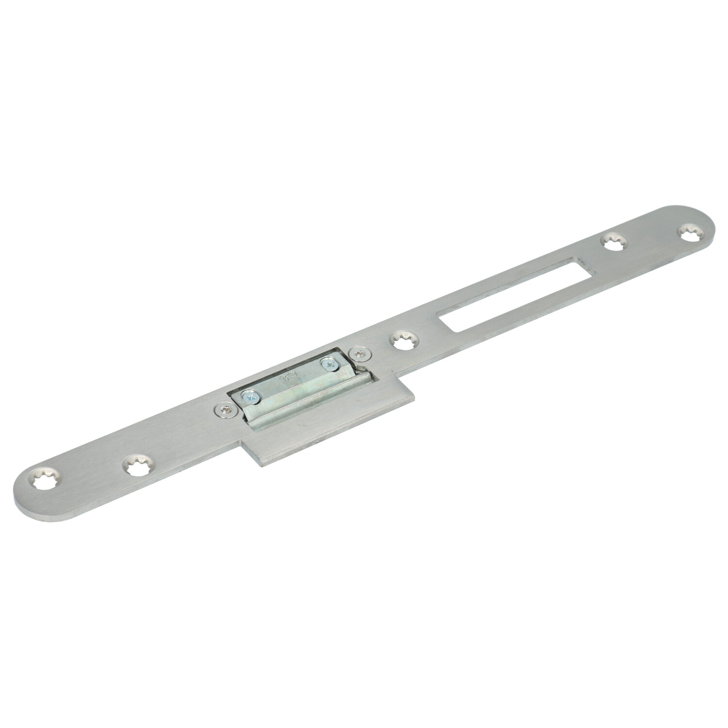 GU 6-39923 | Cerradero reforzado para puertas de madera | Inox F24