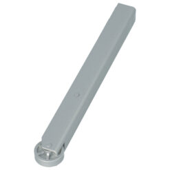 GU MNK 8642 | Arrastrador para puerta doble | 215-285-355 mm | Plata