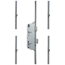 GU Secury R4 | Cerradura multipunto | 4 rodillos, accionada por manilla | Ejes 92 mm