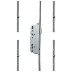 GU Secury R4 | Cerradura multipunto | 4 rodillos, accionada por bombín