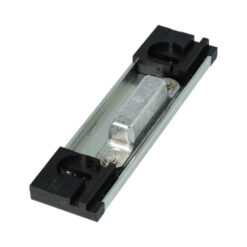 GU 6-40032-BK-0-1 | Cerradero para cerrojos | U35x8 perfil Rehau