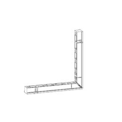 GU 9-29533-00-0-1 | Suplemento para pernio inferior Uni-Jet | Plástico - 3