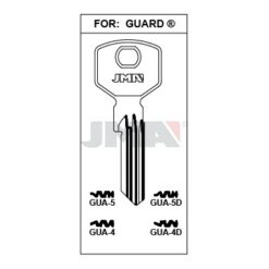 Llave en bruto JMA GUA-5 – vista agrupada