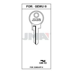 Llave en bruto JMA GW-1D – vista agrupada
