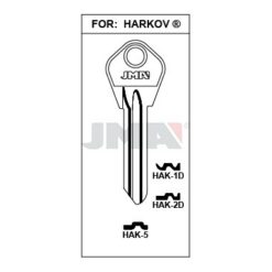 Llave en bruto JMA HAK-2D – vista agrupada