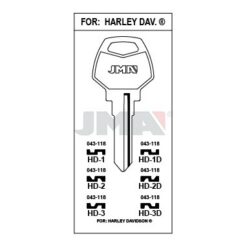 Llave en bruto JMA HD-1D – vista agrupada
