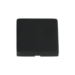 Roseta ciega HDD Pro cuadrada | Negro mate | Por unidad