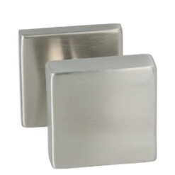 HDD pomo de puerta Top Carre Schuin (cuadrado inclinado) | Inox
