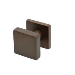 HDD pomo de puerta Top Carre (cuadrado) | Bronce mate