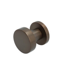 HDD pomo de puerta Top Plat (plano) | Bronce mate