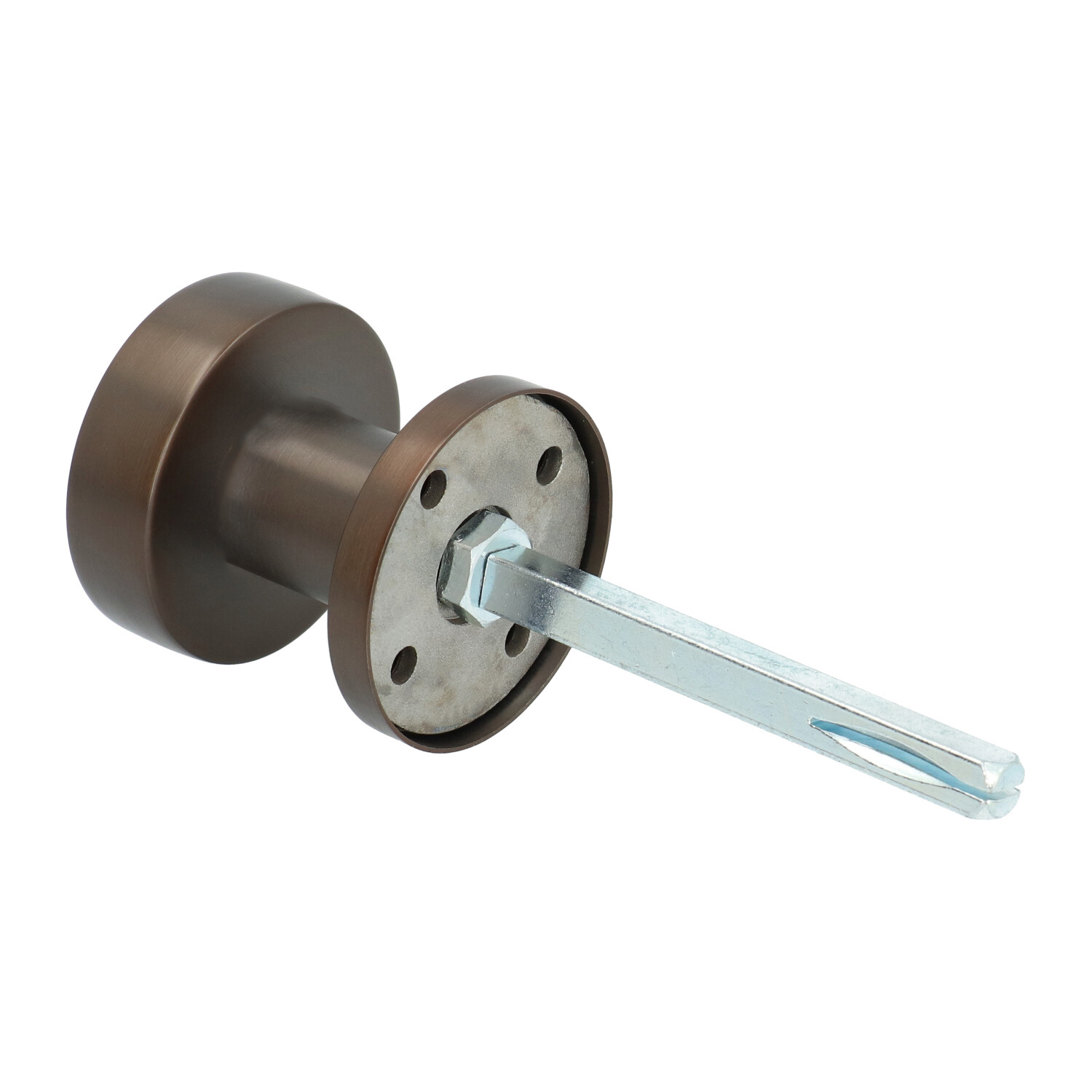 HDD pomo de puerta Top Plat (plano) | Bronce mate - Imagen 3