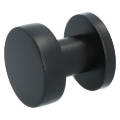 HDD pomo de puerta Top Plat (plano) | Negro estructurado UV | Uso exterior