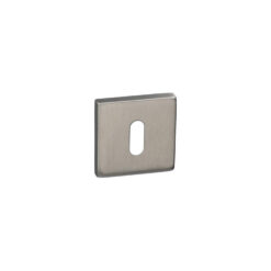 Roseta HDD Pro con entrada para llave de gorja cuadrada - Inox - Por unidad