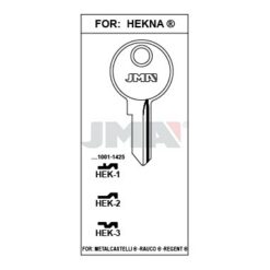 Llave en bruto JMA HEK-2 – vista agrupada