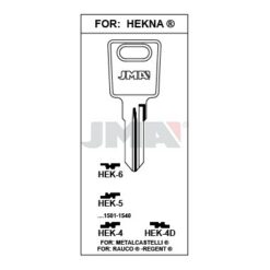 Llave en bruto JMA HEK-4 – vista agrupada