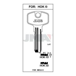 Llave en bruto JMA HOK-1D – vista agrupada