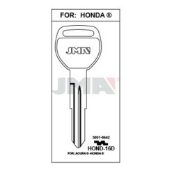 Llave en bruto JMA HOND-16D – vista agrupada