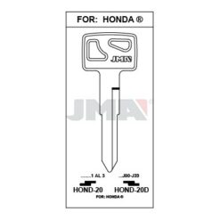 Llave en bruto JMA HOND-20 – vista agrupada