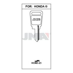 Llave en bruto JMA HOND-23 – vista agrupada