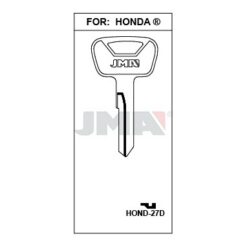 Llave en bruto JMA HOND-27D – vista agrupada