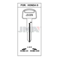 Llave en bruto JMA HOND-43 – vista agrupada