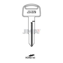 Llave en bruto JMA HOND-43