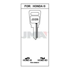 Llave en bruto JMA HOND-8I – vista agrupada