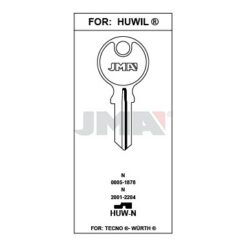 Llave en bruto JMA HUW-N – vista agrupada
