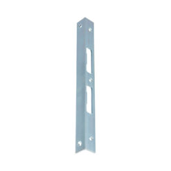 Cerradero angular de acero | 25 x 25 x 300 mm | Para puertas de madera
