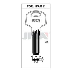 Llave en bruto JMA IF-6 – vista agrupada