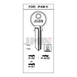 Llave en bruto JMA IF-I50 – vista agrupada