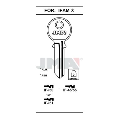 Llave en bruto JMA IF-I50 – vista agrupada