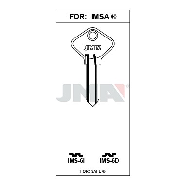 Llave en bruto JMA IMS-6D – vista agrupada