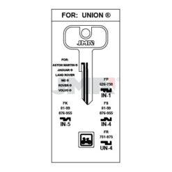 Llave en bruto JMA IN-5 – vista agrupada