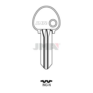 Llave en bruto JMA ING-N