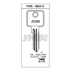 Llave en bruto JMA IS-17D – vista agrupada