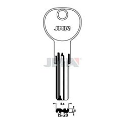 Llave en bruto JMA IS-20