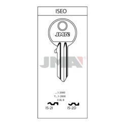 Llave en bruto JMA IS-2I – vista agrupada