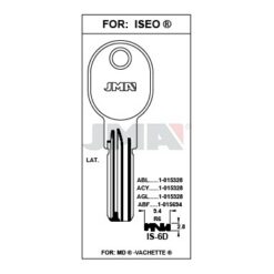 Llave en bruto JMA IS-6D – vista agrupada