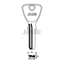 Llave en bruto JMA ITO-3D