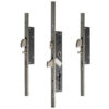 Iseo Multiblindo Classic | Cerradura multipunto | Frente inox