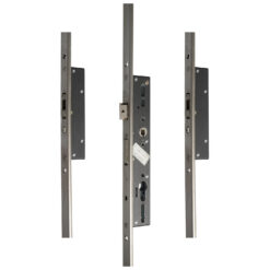 Iseo Multiblindo Classic | Cerradura multipunto | Frente inox