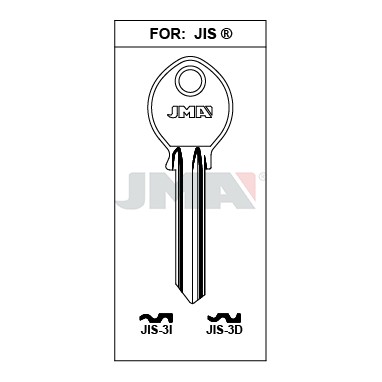 Llave en bruto JMA JIS-3D – vista agrupada