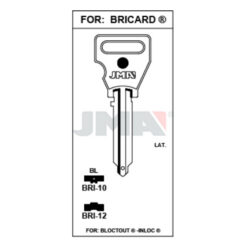 Llave en bruto JMA BRI-12 – vista agrupada