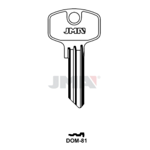 Llave en bruto JMA DOM-81