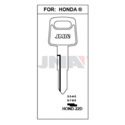 Llave en bruto JMA HOND-22D – vista agrupada
