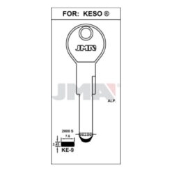 Llave en bruto JMA KE-9 – vista agrupada