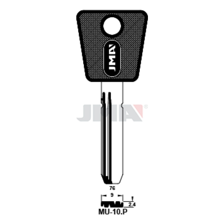 Llave en bruto JMA MU-10.P